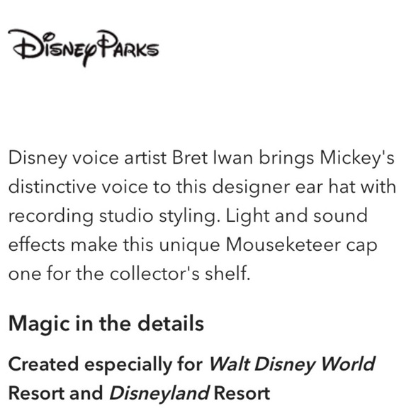 Mickey Mouse Light & Sound Ear Hat by Bret Iwan - Picture 5 of 13